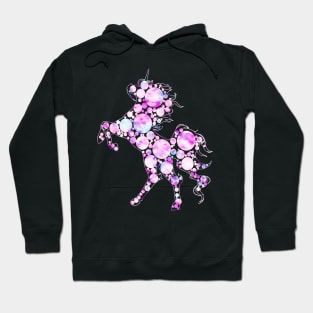 Pink Polka Dot Unicorn International Dot Day Girls Kids Hoodie